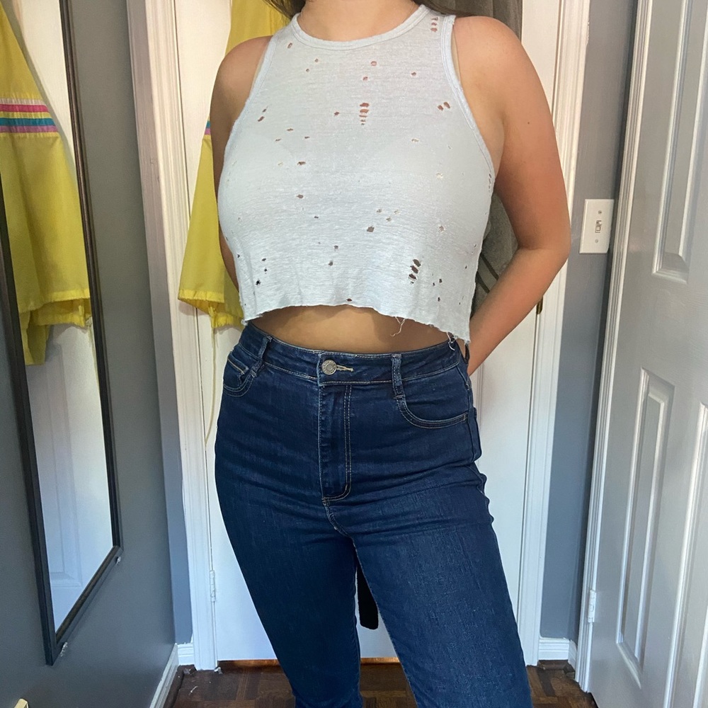 cropped tank